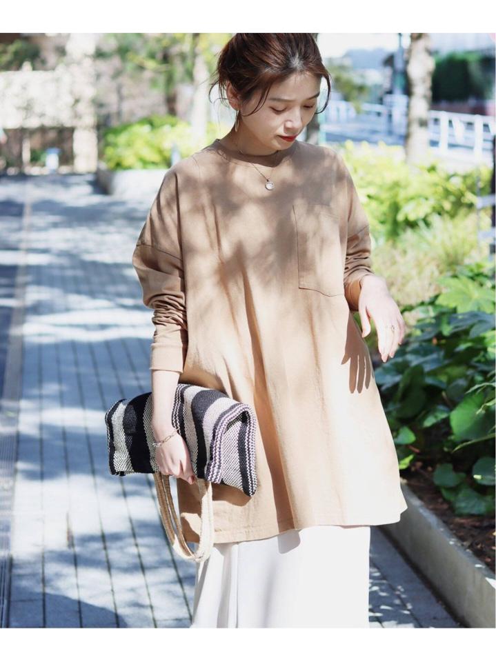 【HOLIDAY/ホリデイ】SUPER FINE DRY POCKET BIG :ロングスリーブTシャツ