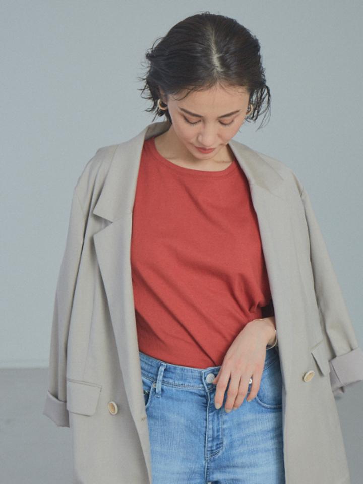 【WEB・一部店舗限定】タックノースリーブ