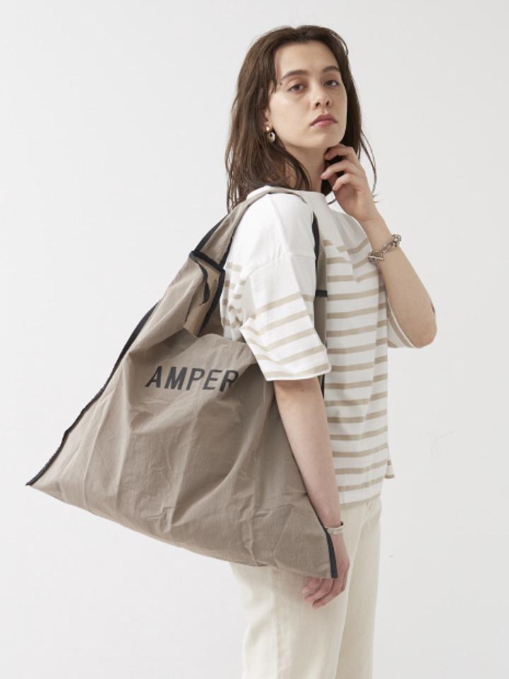 【WEB限定/一部限定カラー】【Ampersand】parachute tote　エコバッグ