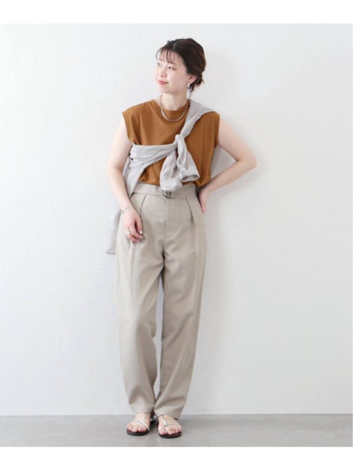 汗ジミ防止ノースリーブTシャツ◆