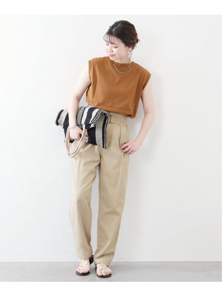 汗ジミ防止ノースリーブTシャツ◆