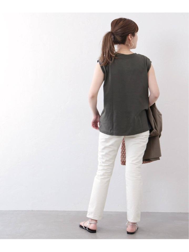汗ジミ防止ノースリーブTシャツ◆