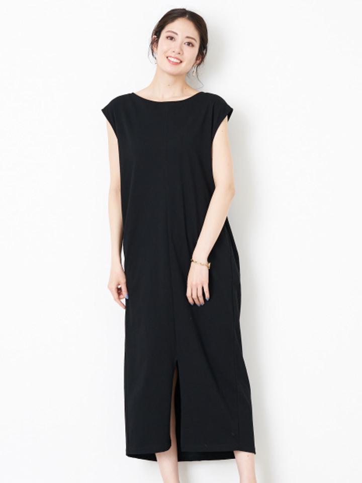 【WEB限定】【MICA&DEAL】フロントスリットワンピース