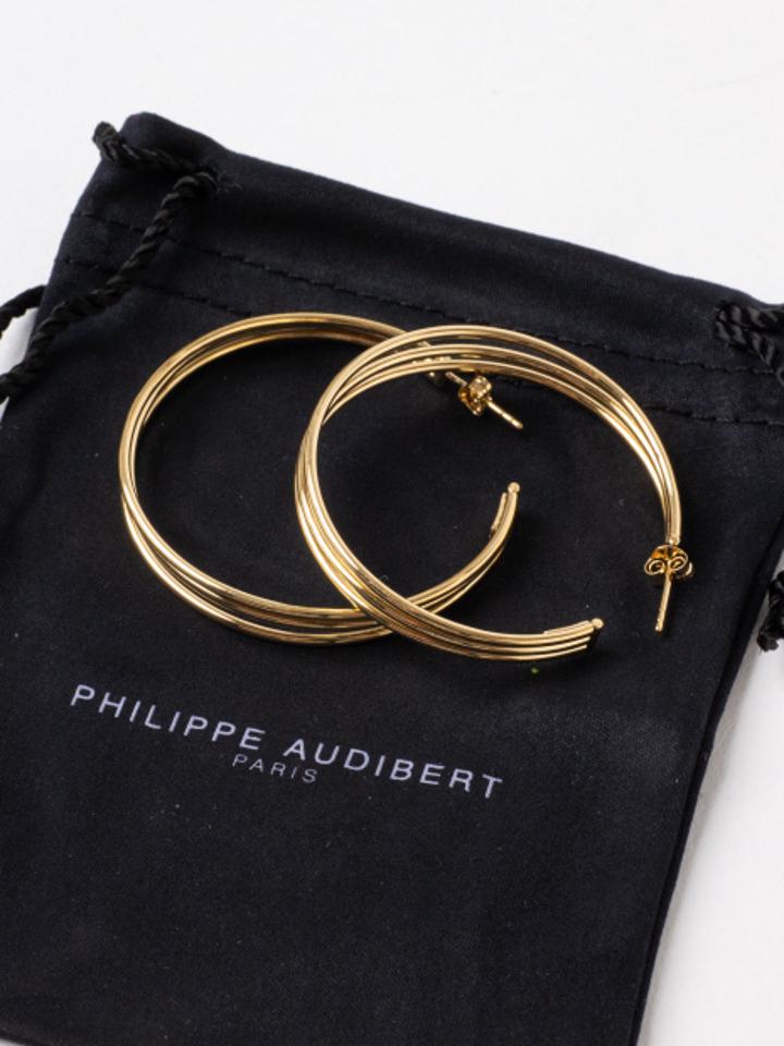 PHILIPPE AUDIBERTフープピアス