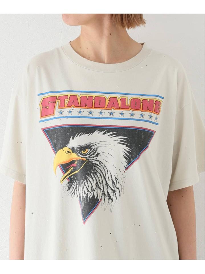 【STAND ALONE/スタンド アローン】イーグルヴィンテージTシャツ