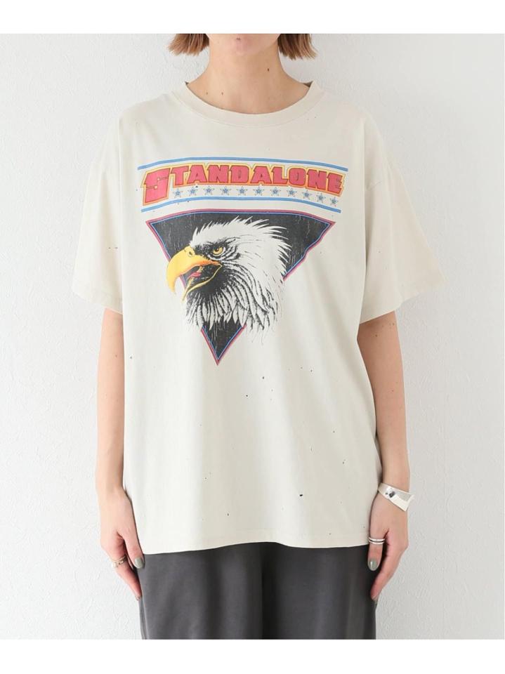 【STAND ALONE/スタンド アローン】イーグルヴィンテージTシャツ
