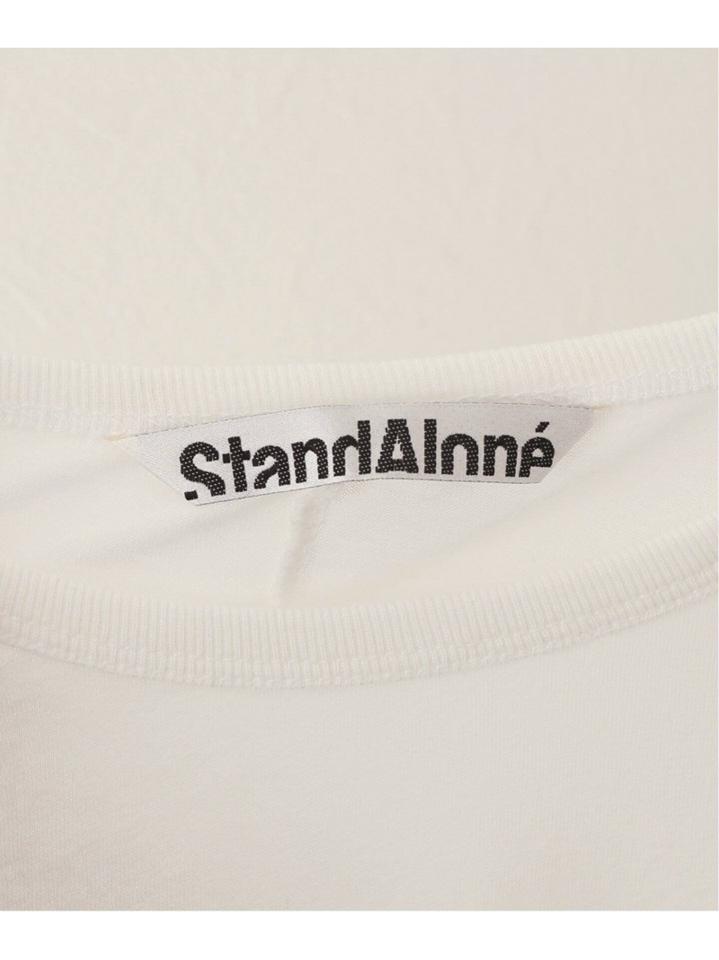 【STAND ALONE/スタンド アローン】ジャージーロングスリーブTシャツ