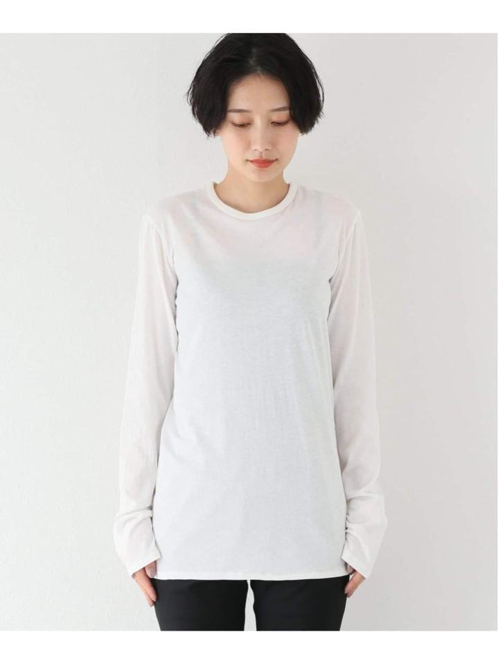 【STAND ALONE/スタンド アローン】ジャージーロングスリーブTシャツ