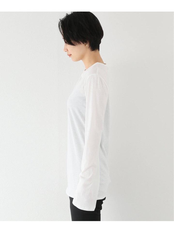 【STAND ALONE/スタンド アローン】ジャージーロングスリーブTシャツ