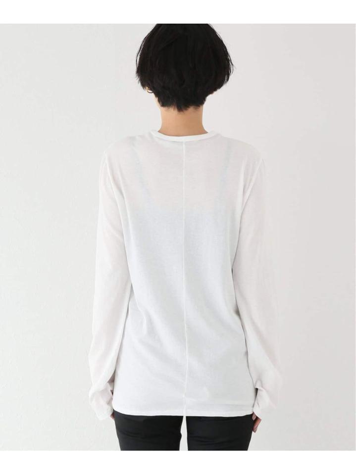 【STAND ALONE/スタンド アローン】ジャージーロングスリーブTシャツ
