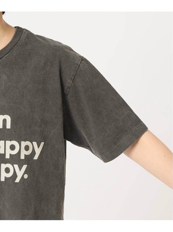 【MIXTA/ミクスタ】別注 WHEN YOURE HAPPY IM HAPPY:Tシャツ◆（JOURNAL STANDARD L'ESSAGE）