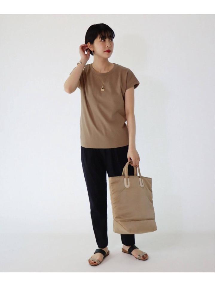 CHAMP天竺デオドラント加工フレンチスリーブTシャツ