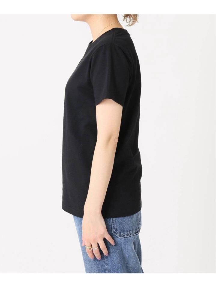CHAMP天竺オドラント加工ラウンドネックTシャツ