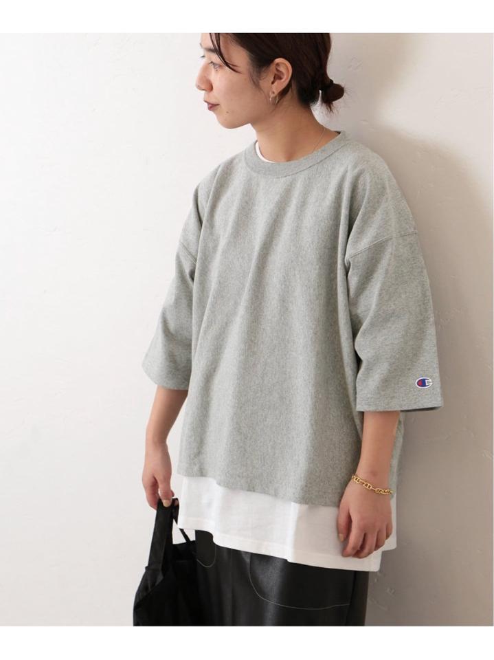 【CHAMPION/チャンピオン】JS別注REVERSE WEAVE TEE:Tシャツ◆