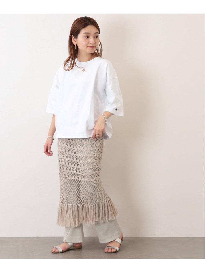 【CHAMPION/チャンピオン】JS別注REVERSE WEAVE TEE:Tシャツ◆