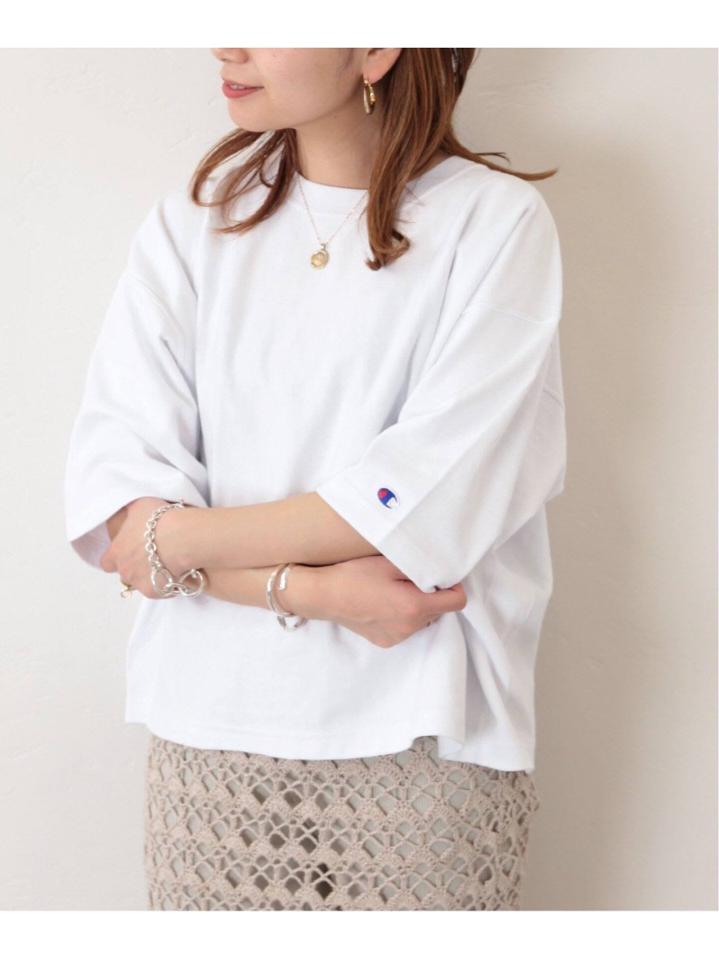 【CHAMPION/チャンピオン】JS別注REVERSE WEAVE TEE:Tシャツ◆