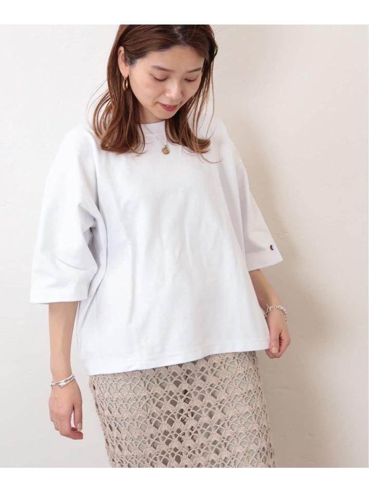 【CHAMPION/チャンピオン】JS別注REVERSE WEAVE TEE:Tシャツ◆