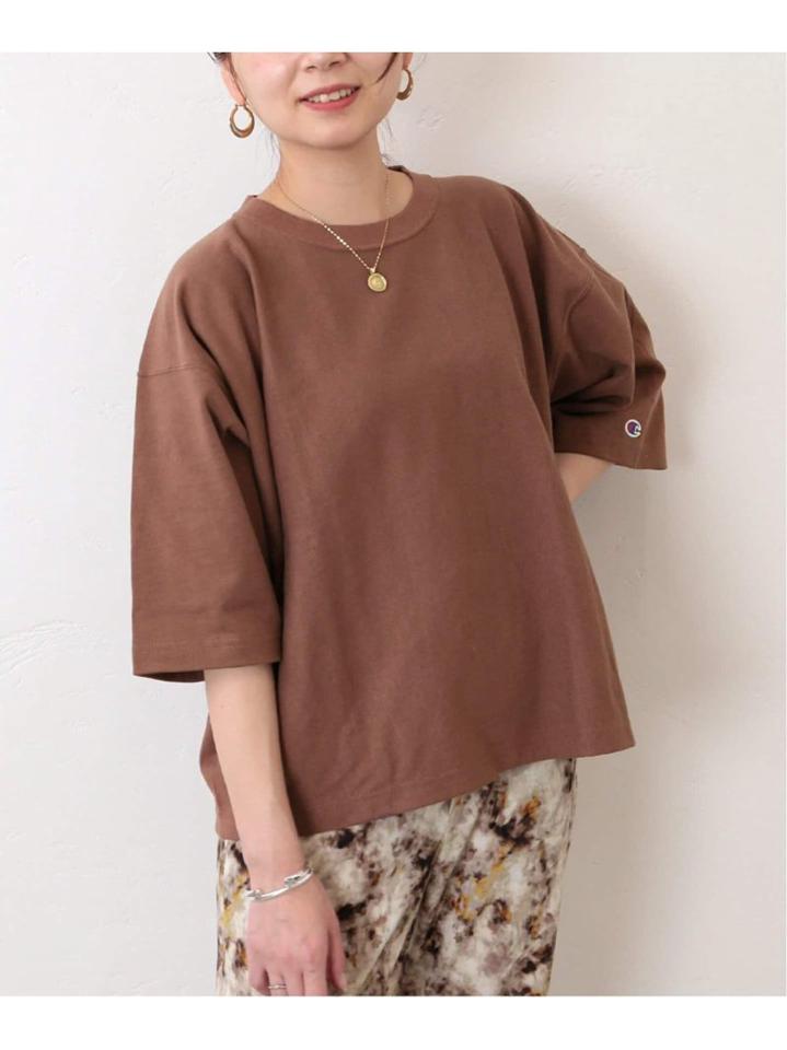 【CHAMPION/チャンピオン】JS別注REVERSE WEAVE TEE:Tシャツ◆