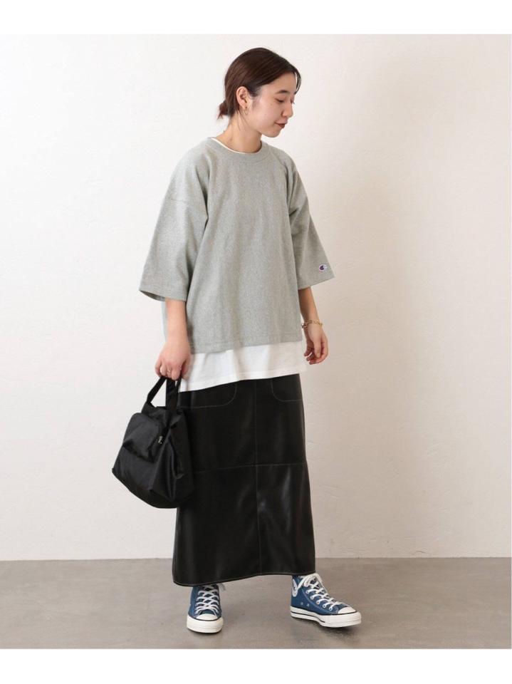 【CHAMPION/チャンピオン】JS別注REVERSE WEAVE TEE:Tシャツ◆