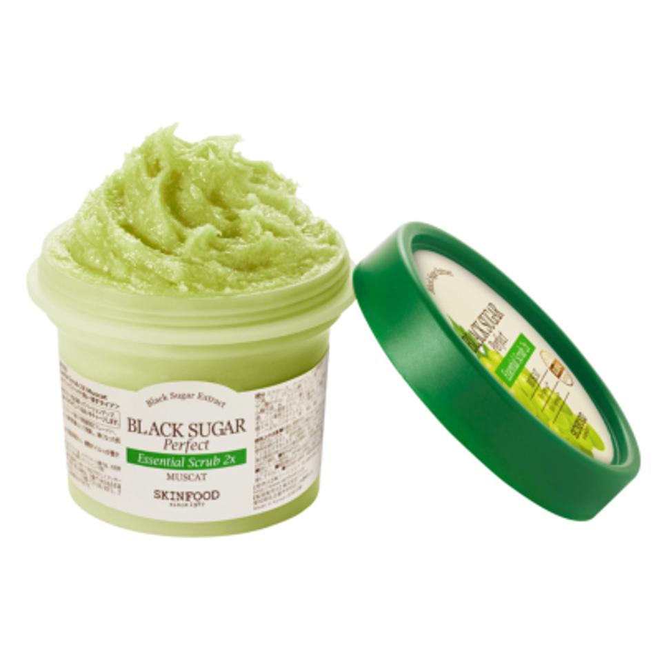 ブラックシュガー パーフェクト エッセンシャルスクラブ2X マスカット 210g