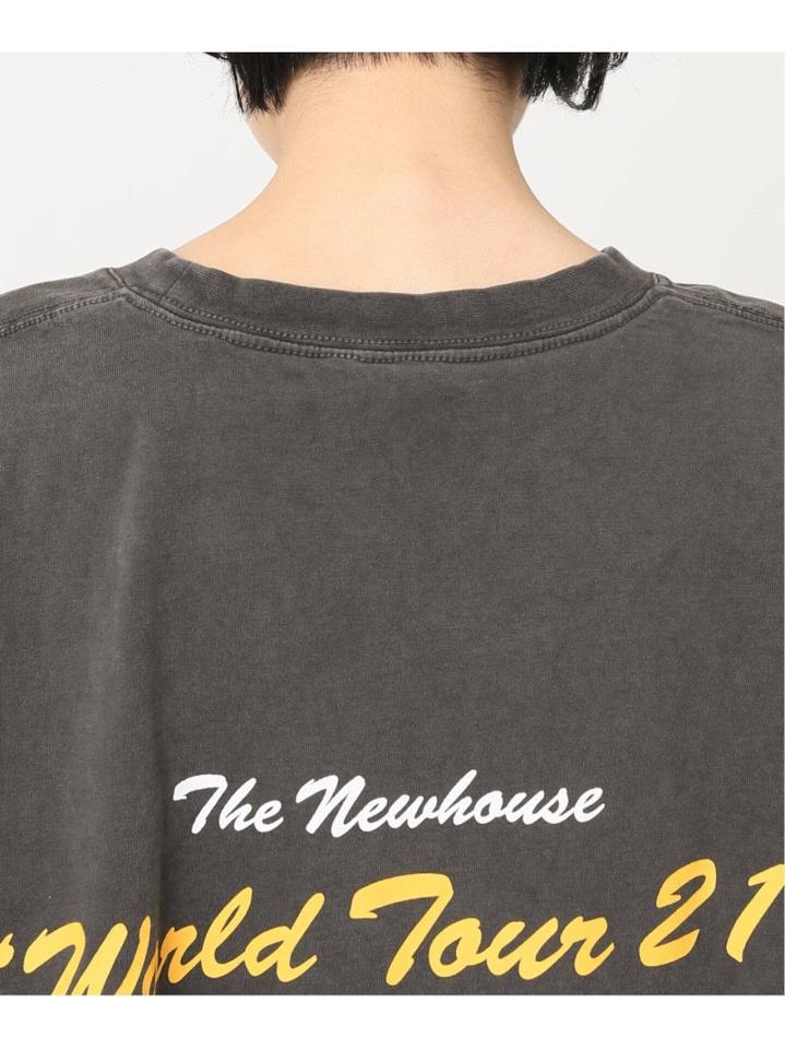 【THE NEWHOUSE/ザ ニューハウス】 TNH 2021 TOUR TEE:Tシャツ◆（JOURNAL STANDARD L'ESSAGE）