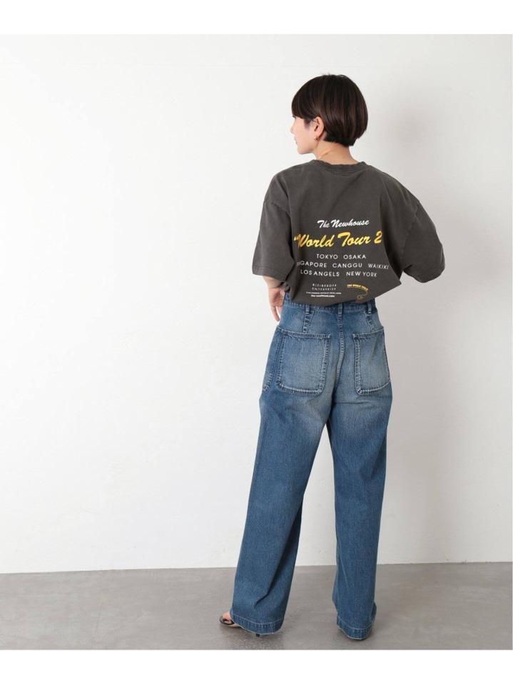 【THE NEWHOUSE/ザ ニューハウス】 TNH 2021 TOUR TEE:Tシャツ◆（JOURNAL STANDARD L'ESSAGE）