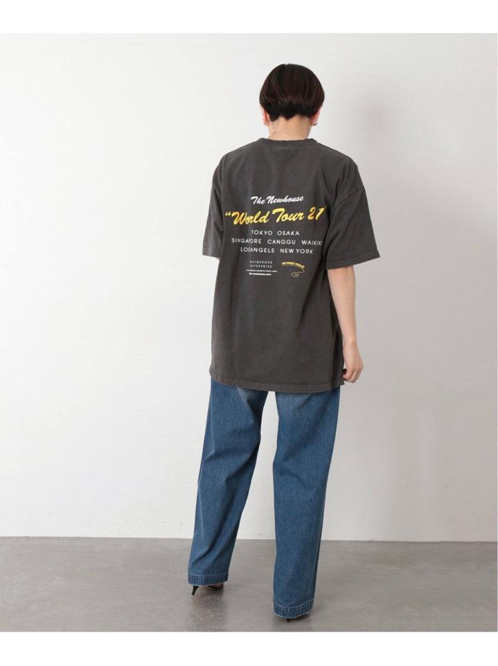 【THE NEWHOUSE/ザ ニューハウス】 TNH 2021 TOUR TEE:Tシャツ◆（JOURNAL STANDARD L'ESSAGE）