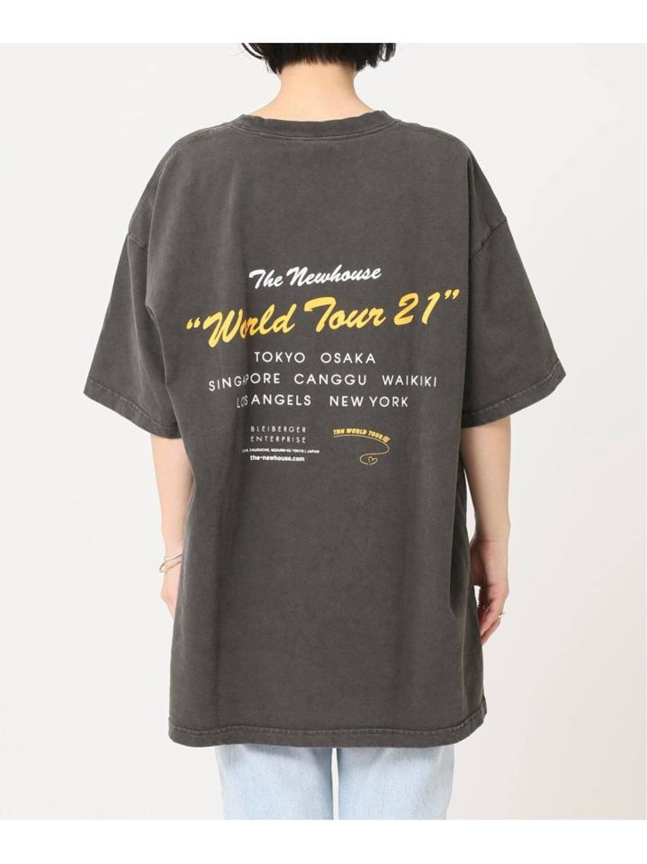 【THE NEWHOUSE/ザ ニューハウス】 TNH 2021 TOUR TEE:Tシャツ◆（JOURNAL STANDARD L'ESSAGE）