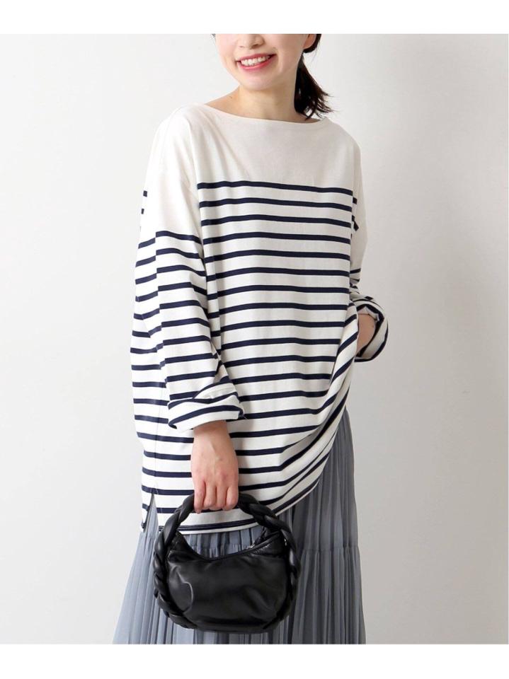 <<追加>>ボーダーTee 2（JOURNAL STANDARD L'ESSAGE）