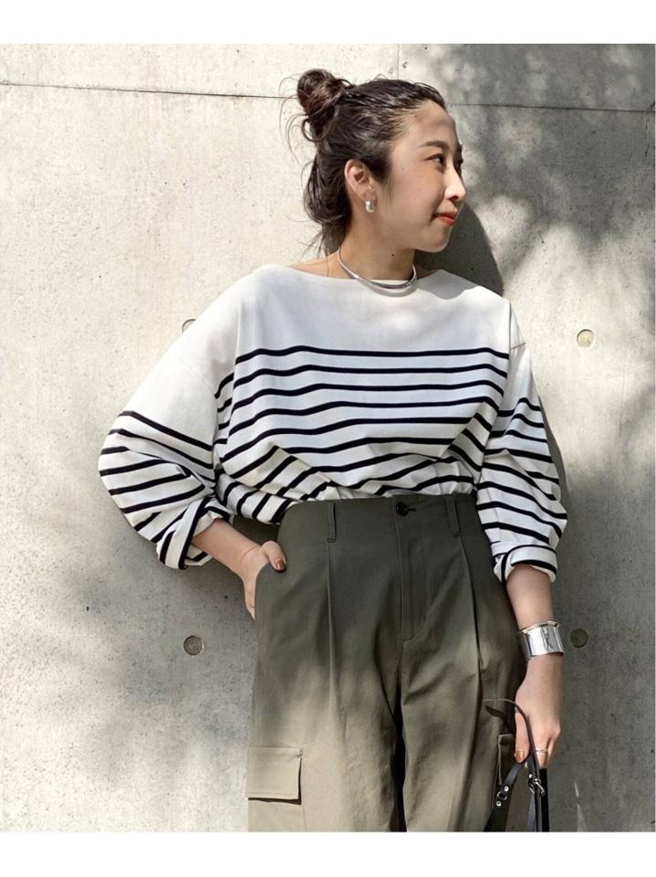 <<追加>>ボーダーTee 2（JOURNAL STANDARD L'ESSAGE）