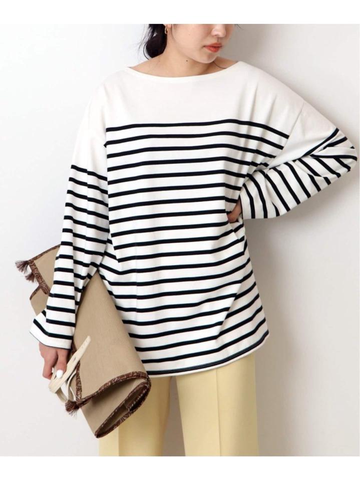 <<追加>>ボーダーTee 2（JOURNAL STANDARD L'ESSAGE）