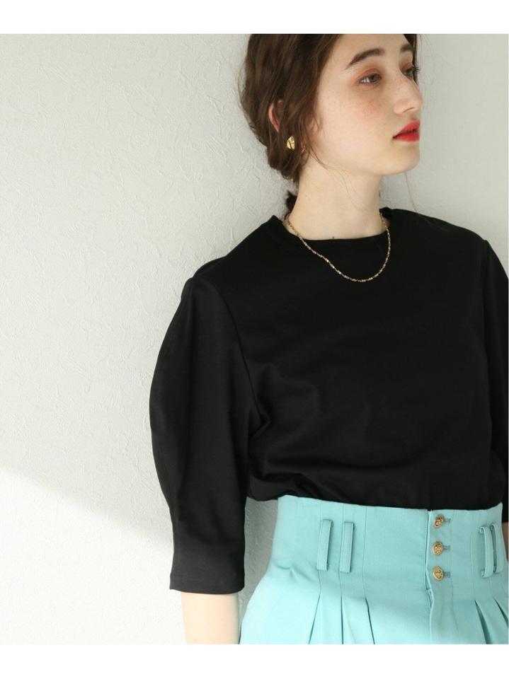 【leur logette/ルールロジェット】ROYAL COTTON TOP:カットソー