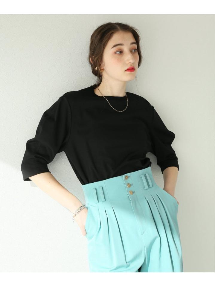 【leur logette/ルールロジェット】ROYAL COTTON TOP:カットソー