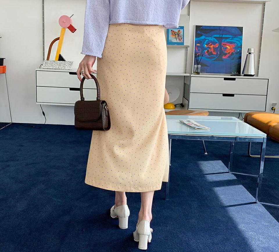 ミニハートスカート・全2色・t65147 レディース 【sk】【韓国 ファッション ボトムス スカート ロング ロングスカート ハート柄 Aライン 体型カバー カジュアル デイリー 上品 春 夏】