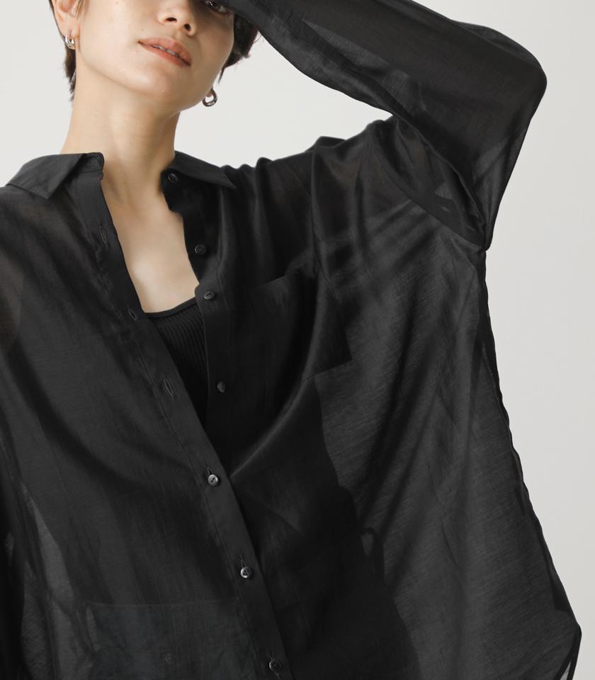 SHINY SHEER SHIRT/シャイニーシアーシャツ【MOOK54掲載 90283】