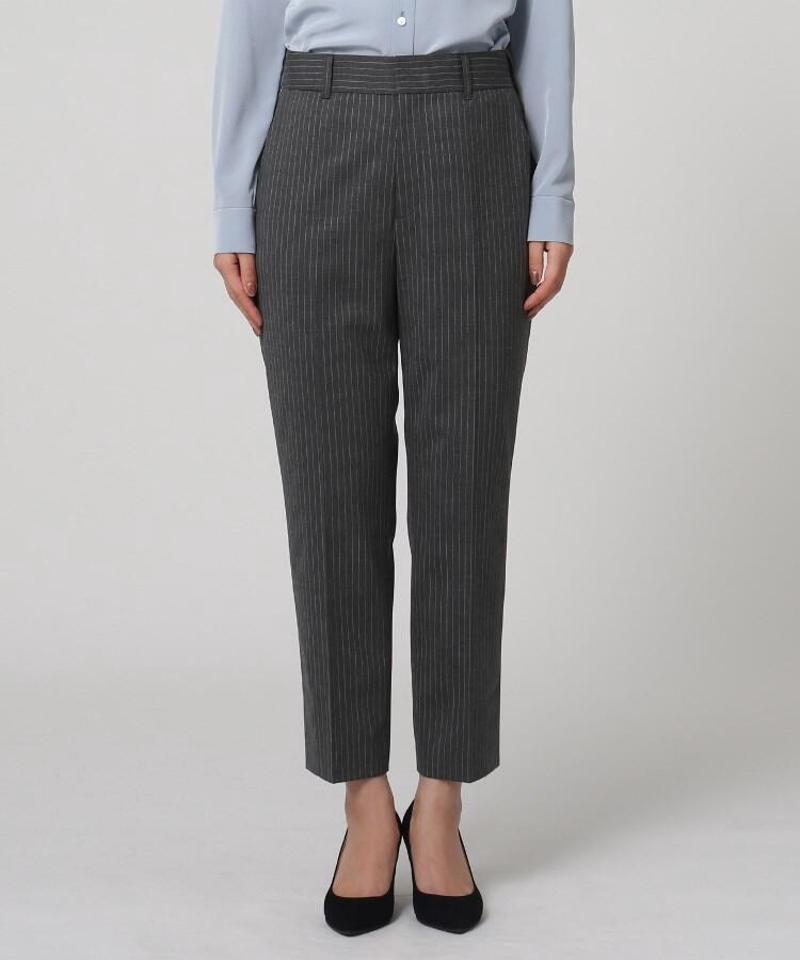 「L」ファインサキソニー テーパードパンツ