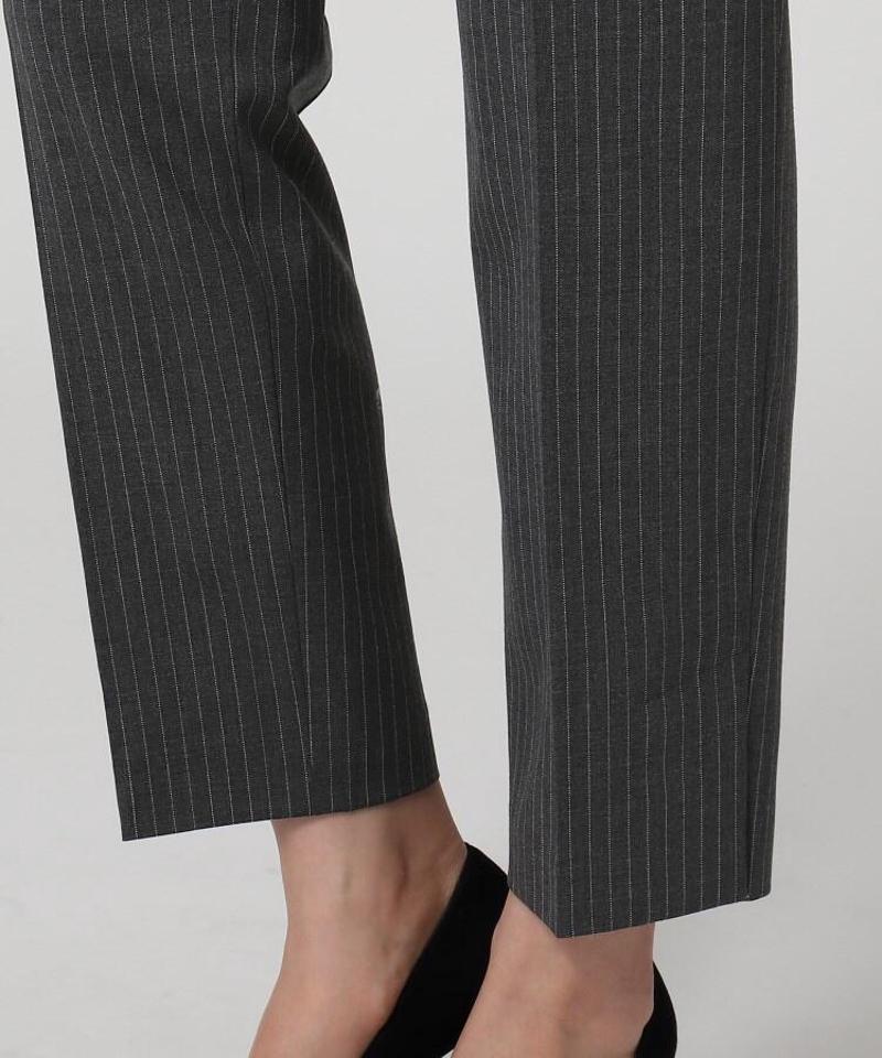 「L」ファインサキソニー テーパードパンツ