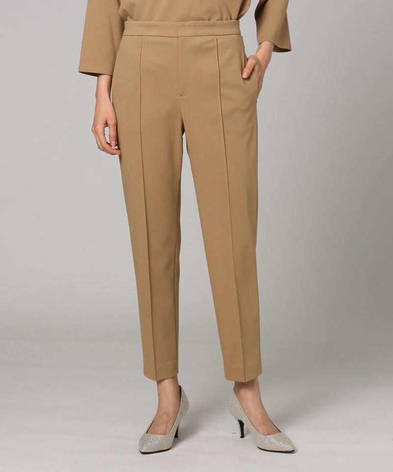 ◆【洗える】ネオポンチテーパードパンツ