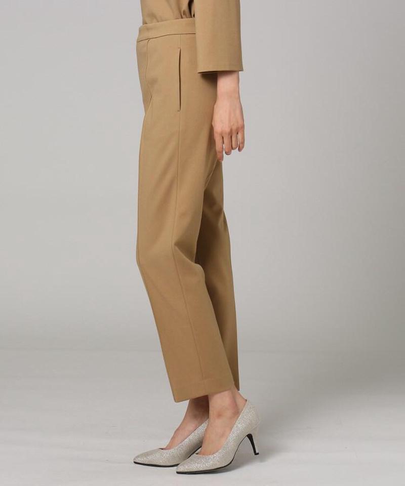 ◆【洗える】ネオポンチテーパードパンツ