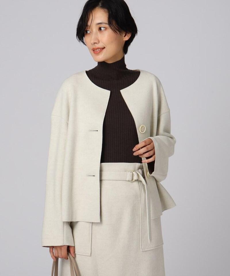 ロイヤルリバージャージノーカラージャケット