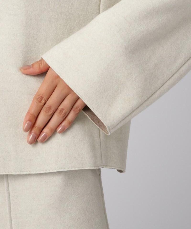 ロイヤルリバージャージノーカラージャケット