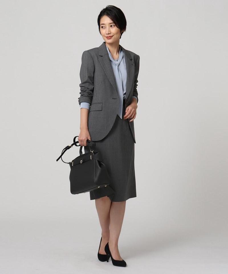 「L」ファインサキソニー テーラードジャケット