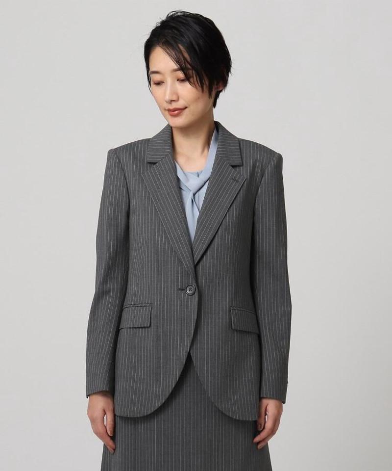 「L」ファインサキソニー テーラードジャケット