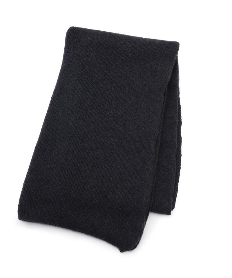 カシミヤスラブニットストール