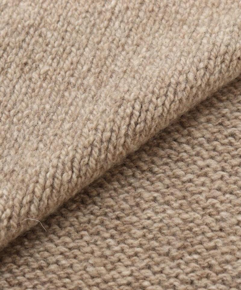 カシミヤスラブニットストール