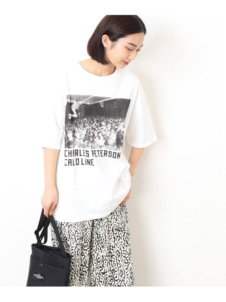 【CAL O LINE/キャルオーライン】BIG DIVER SS TEE:Tシャツ◆（JOURNAL STANDARD L'ESSAGE）