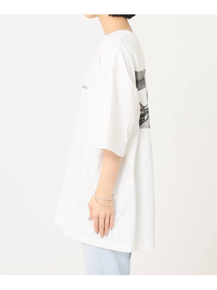 【CAL O LINE/キャルオーライン】 FEET IN VAN WINDOW SS TEE:Tシャツ◆（JOURNAL STANDARD L'ESSAGE）