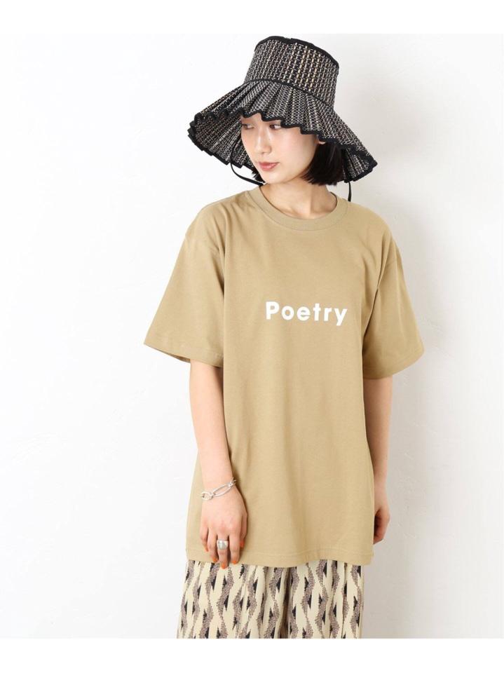 POET MEETS DUBWISE Poetry Tシャツ◆（JOURNAL STANDARD L'ESSAGE）