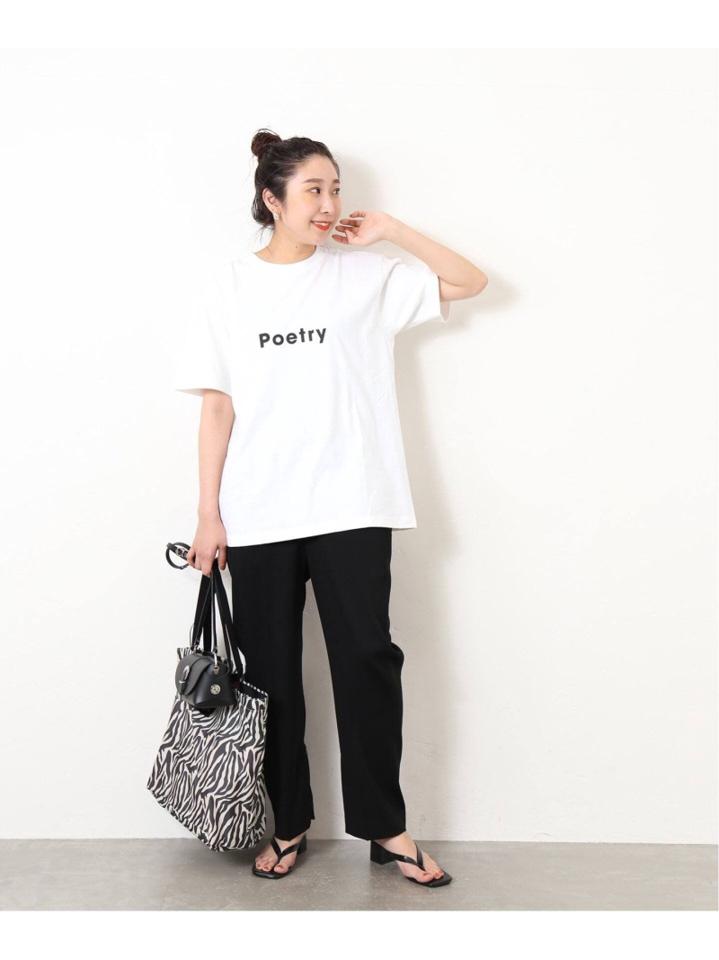 POET MEETS DUBWISE Poetry Tシャツ◆（JOURNAL STANDARD L'ESSAGE）