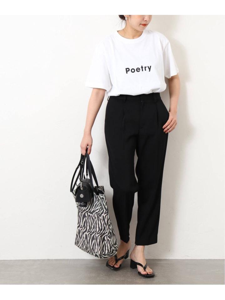 POET MEETS DUBWISE Poetry Tシャツ◆（JOURNAL STANDARD L'ESSAGE）